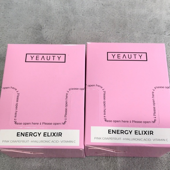 Yeauty Energy Elixir 2 boxes of 25 pairs of under eye patches New - Picture 1 of 4